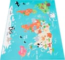 Paco Home Kinderteppich Bino 564 | Türkis 2