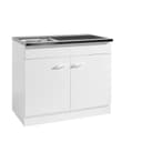KOCHSTATION Spülenschrank KS-Elster | Weiß 5