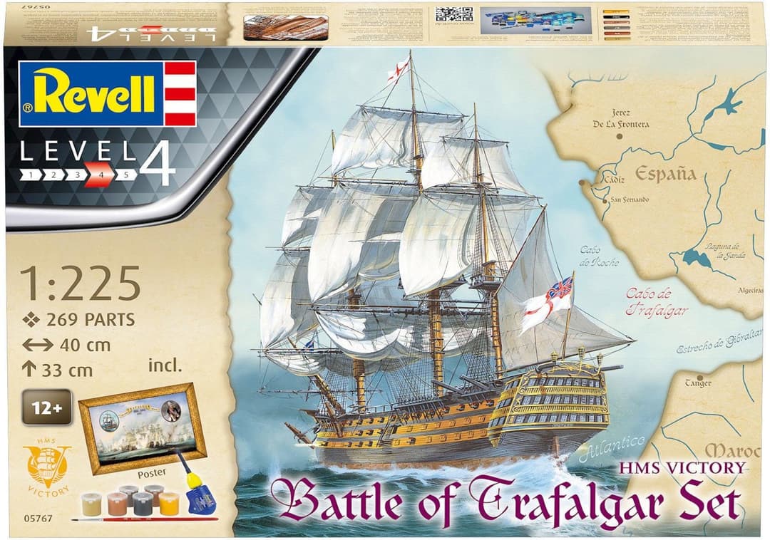 Revell® Modellbausatz HMS Victory | Mehrfarbig