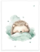 Babydecke babybest Kleiner Igel | Mehrfarbig