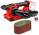 Einhell Akku-Bandschleifer TP-BS 18/457 Li BL - Solo | Rot