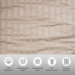 OTTO home Bettwäsche Malia | Braun