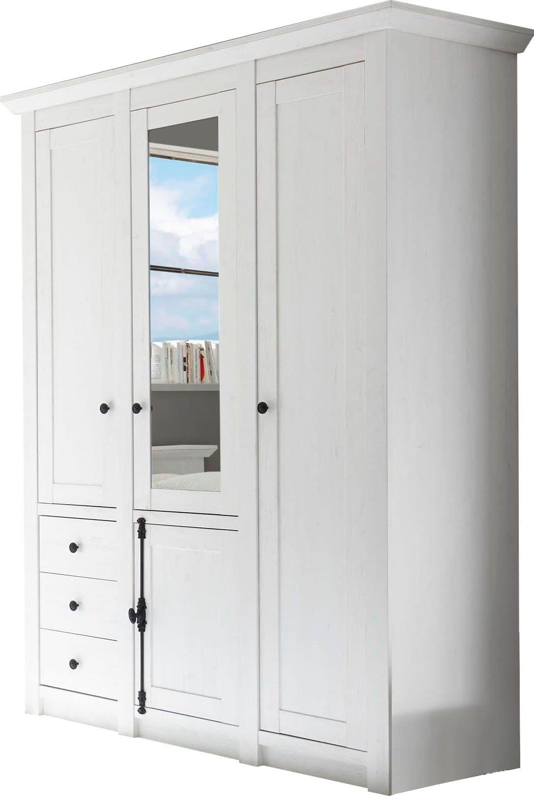 Home affaire Kleiderschrank California | Weiß