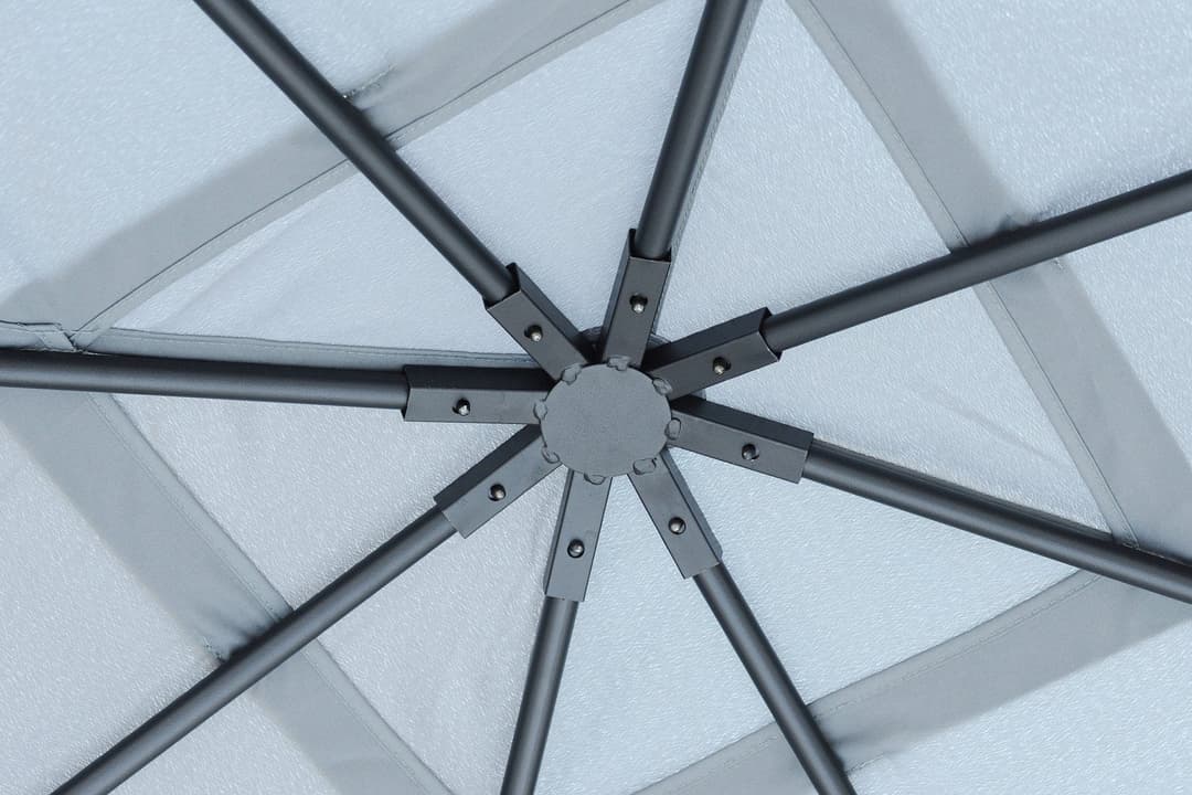KONIFERA Pavillon-Ersatzdach | Weiß