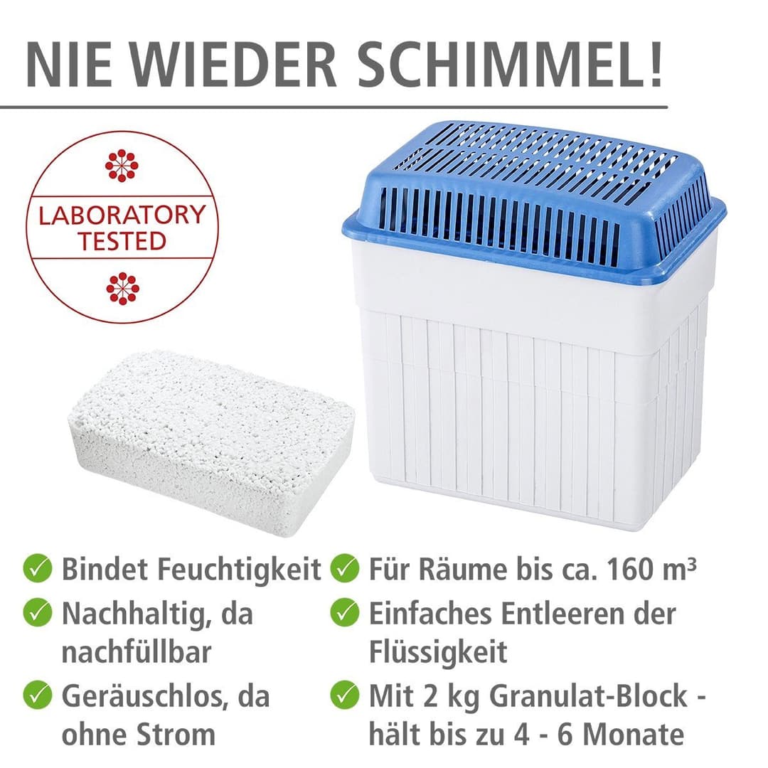 WENKO Luftentfeuchter Feuchtigkeitskiller | Mehrfarbig