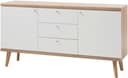 Home affaire Sideboard Merle | Weiß 3