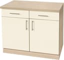 wiho Küchen Unterschrank Kiel | Holztöne