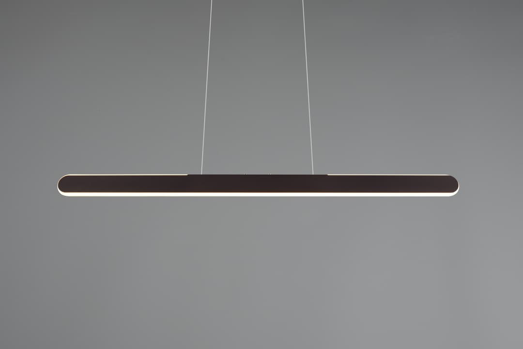 TRIO Leuchten LED Pendelleuchte HELIOS | Schwarz