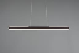 TRIO Leuchten LED Pendelleuchte HELIOS | Schwarz