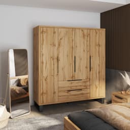Home affaire Schlafzimmer-Set Bronne | Holztöne