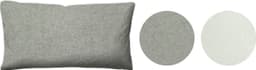 Biberna Kissenbezug Hermal Flanell | Grau