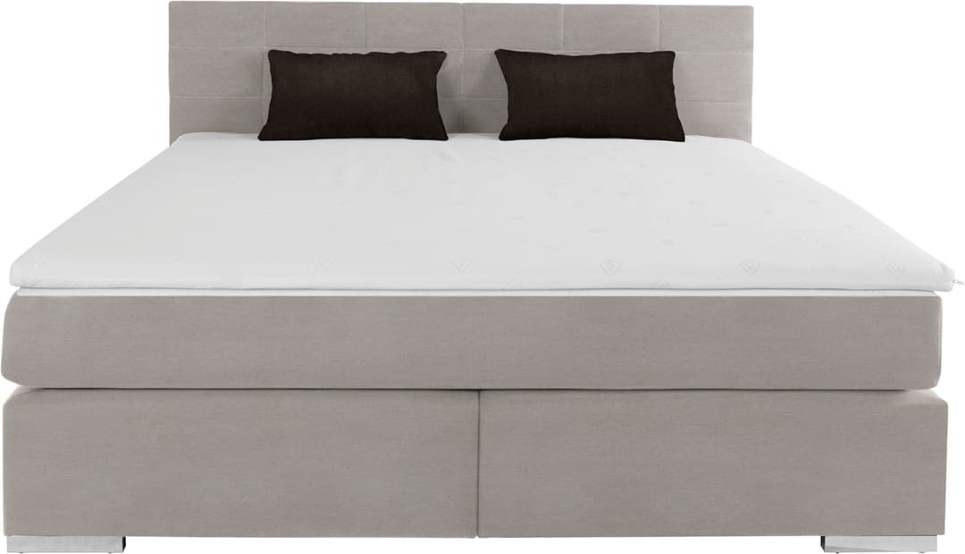 COTTA Boxspringbett Simba | Grau