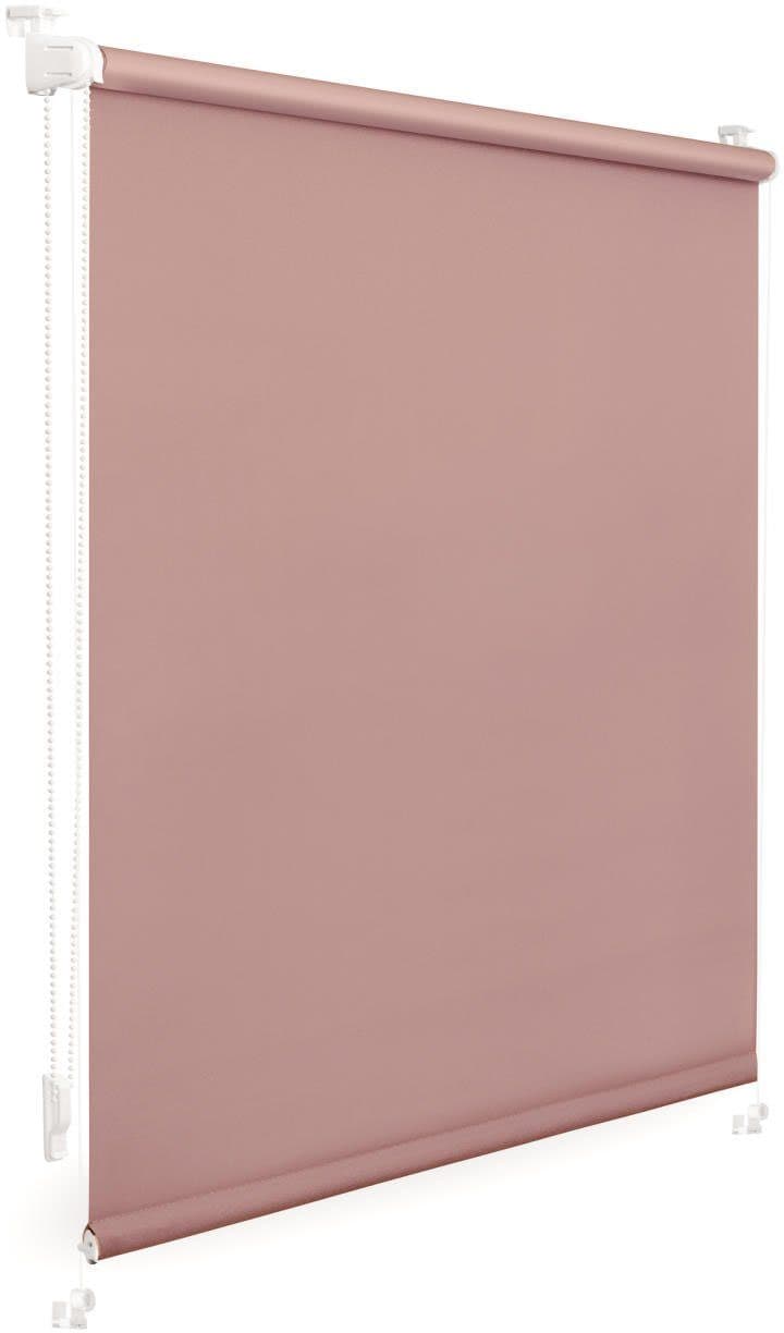 Seitenzugrollo Uni Rollo | Rosa