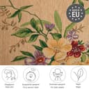 THEKO Teppich Flomi Sagrini | Beige 3