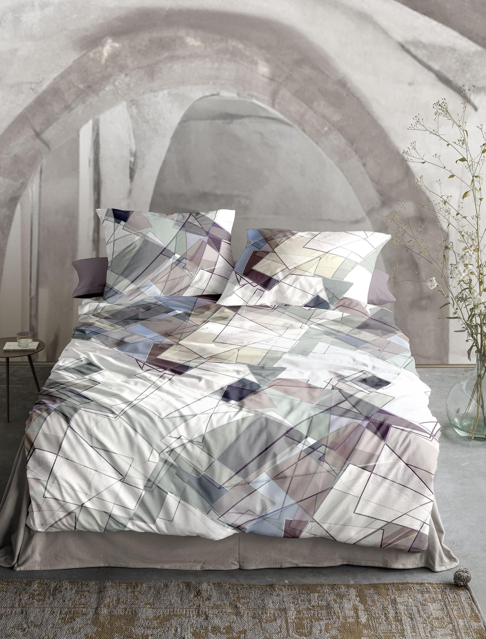 Irisette Bettwäsche Wave 8889 | Mehrfarbig