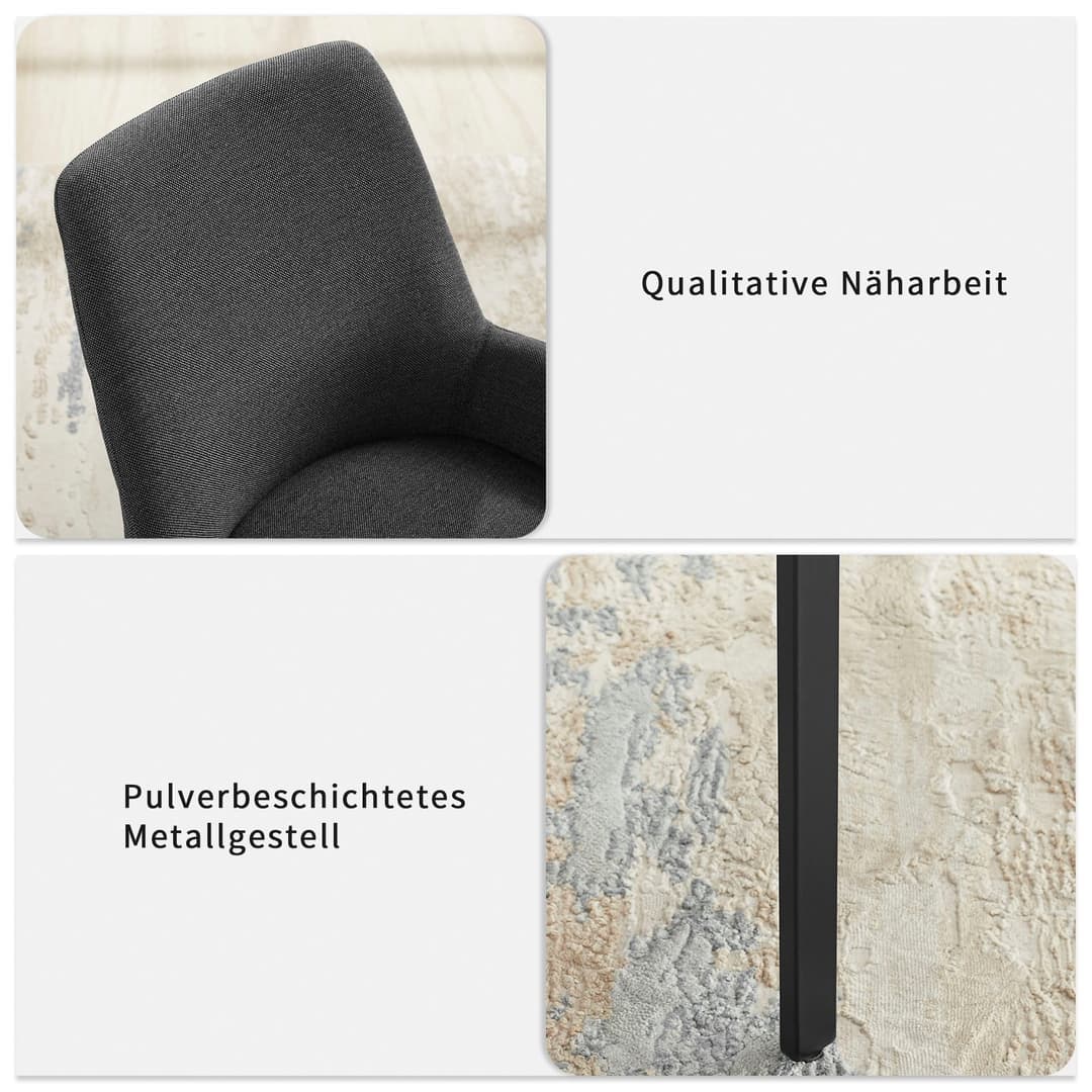 OTTO home Stuhl Lome | Grau