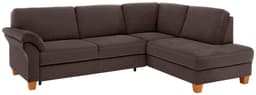 Home affaire Ecksofa Borkum L-Form | Braun