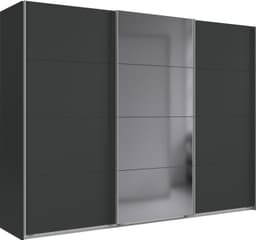 Wimex Schwebetürenschrank Ernie | Grau