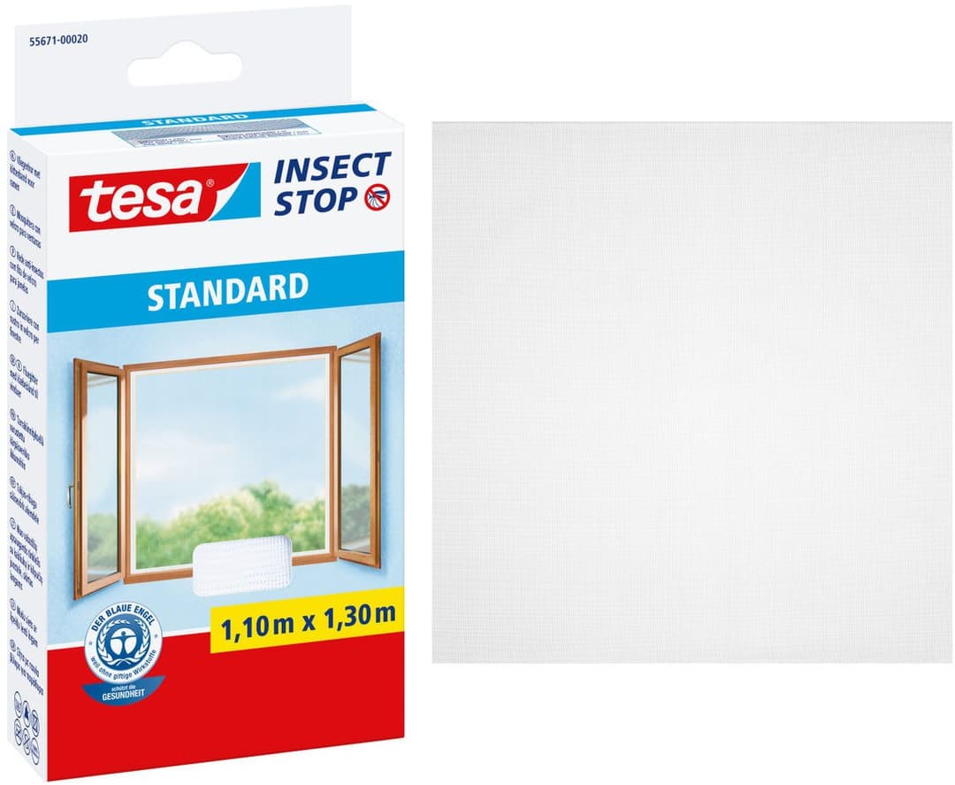 tesa Insect Stop Standard Fliegengitter | Weiß