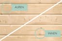 Karibu Verkaufshaus 1 | Holztöne 4