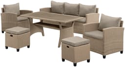 KONIFERA Gartenlounge-Set Amsterdam | Beige