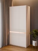 FORTE Garderobenschrank Oak Squere | Beige 2