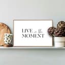 Reinders! Poster Live in the Moment | Mehrfarbig 2
