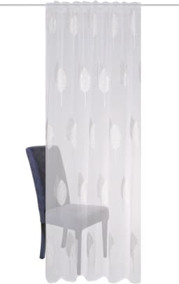HOME WOHNIDEEN Gardine ALAVARO | Grau