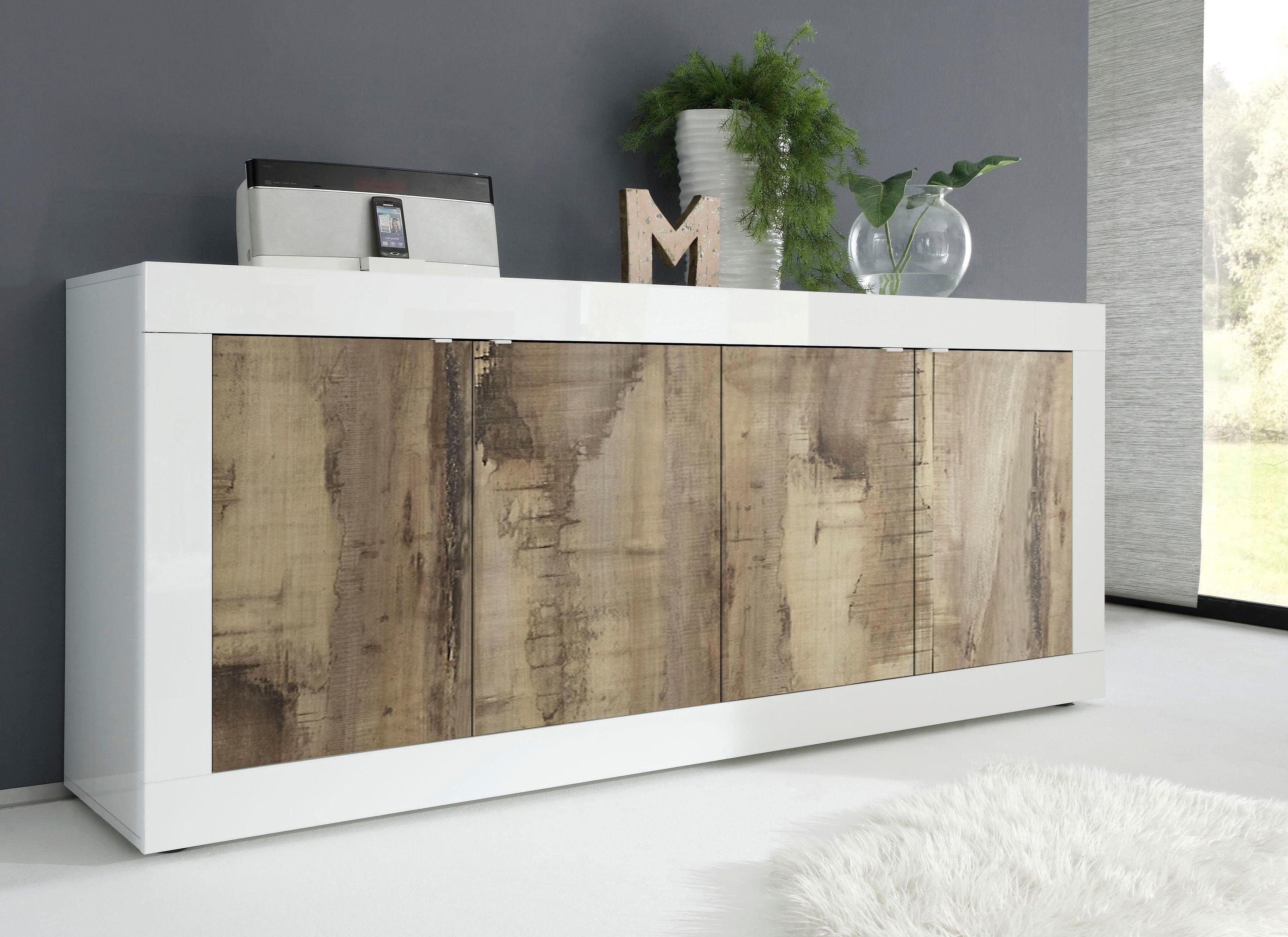Home affaire Sideboard Basic | Weiß