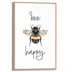 Reinders! Poster Bee Happy | Gelb