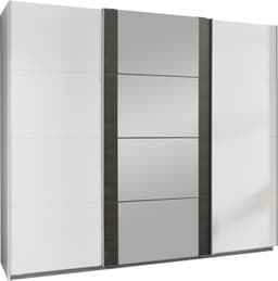 Wimex Schwebetürenschrank Bern | Weiß