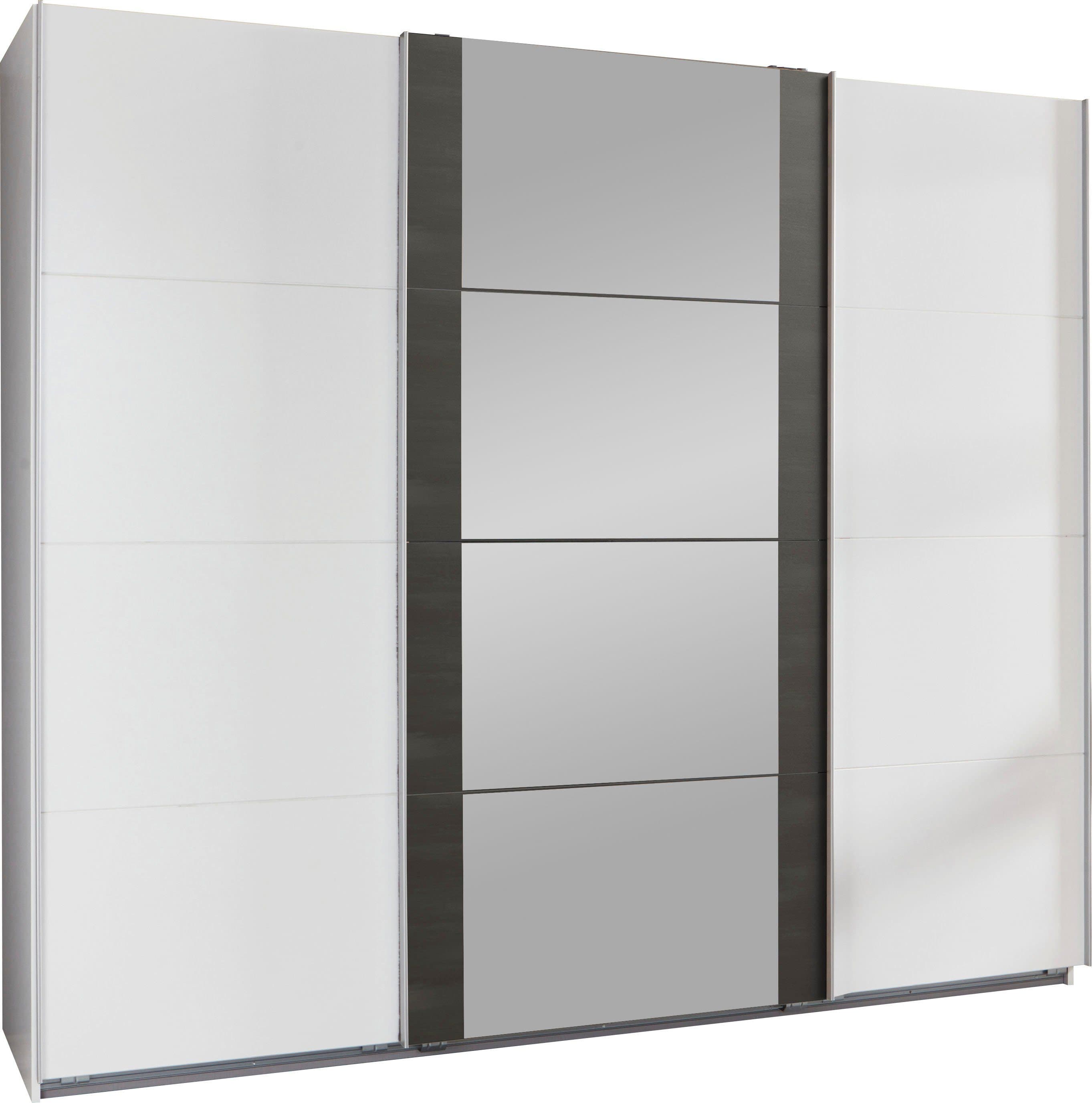 Wimex Schwebetürenschrank Bern | Weiß