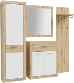 FORTE Garderobenschrank Baccio | Holztöne