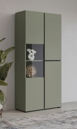 Vitrine »cross« von OTTO home | Grün