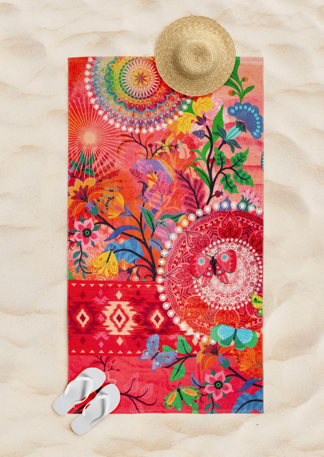 Hip Strandtuch Giselah | Mehrfarbig