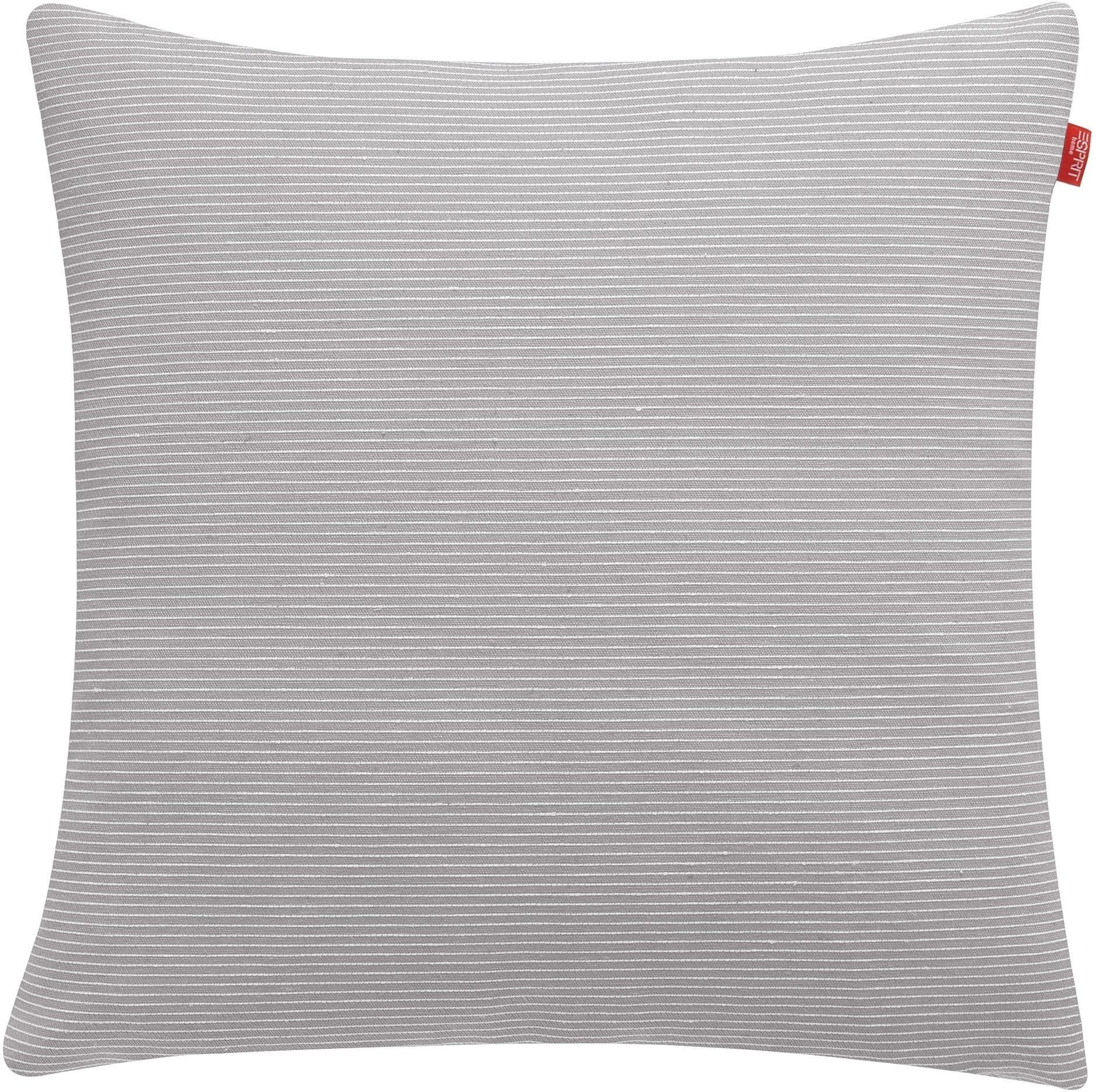 Esprit Dekokissen Stockholm Needlestripe | Grau