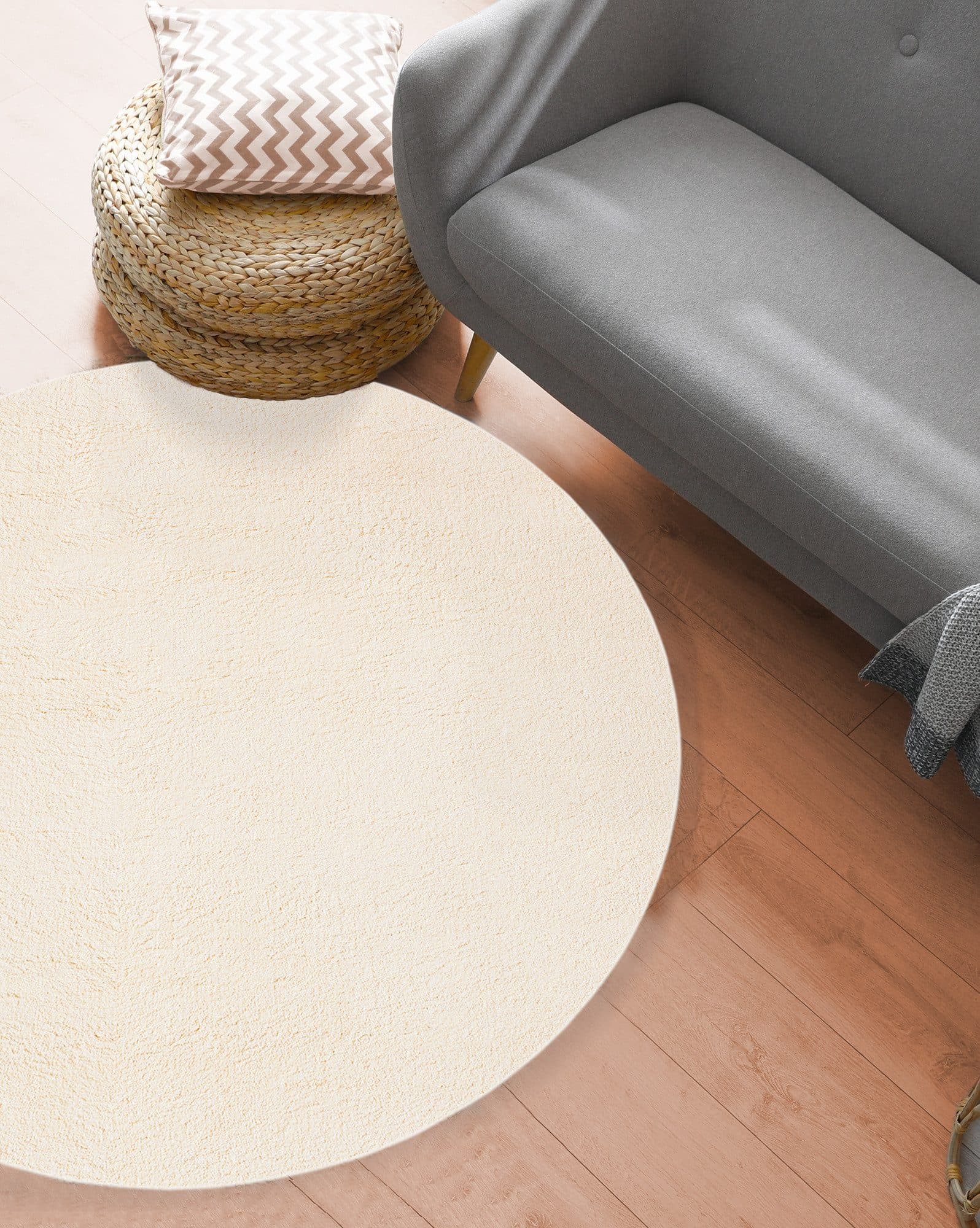the carpet Teppich Relax | Beige