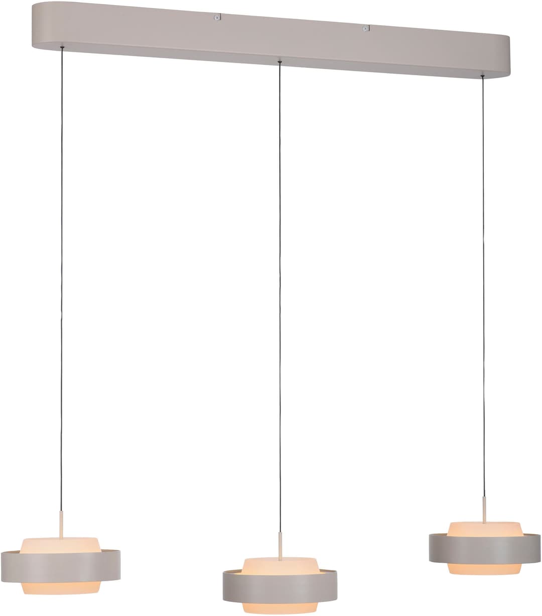 SCHÖNER WOHNEN-Kollektion LED Pendelleuchte ELMO | Beige