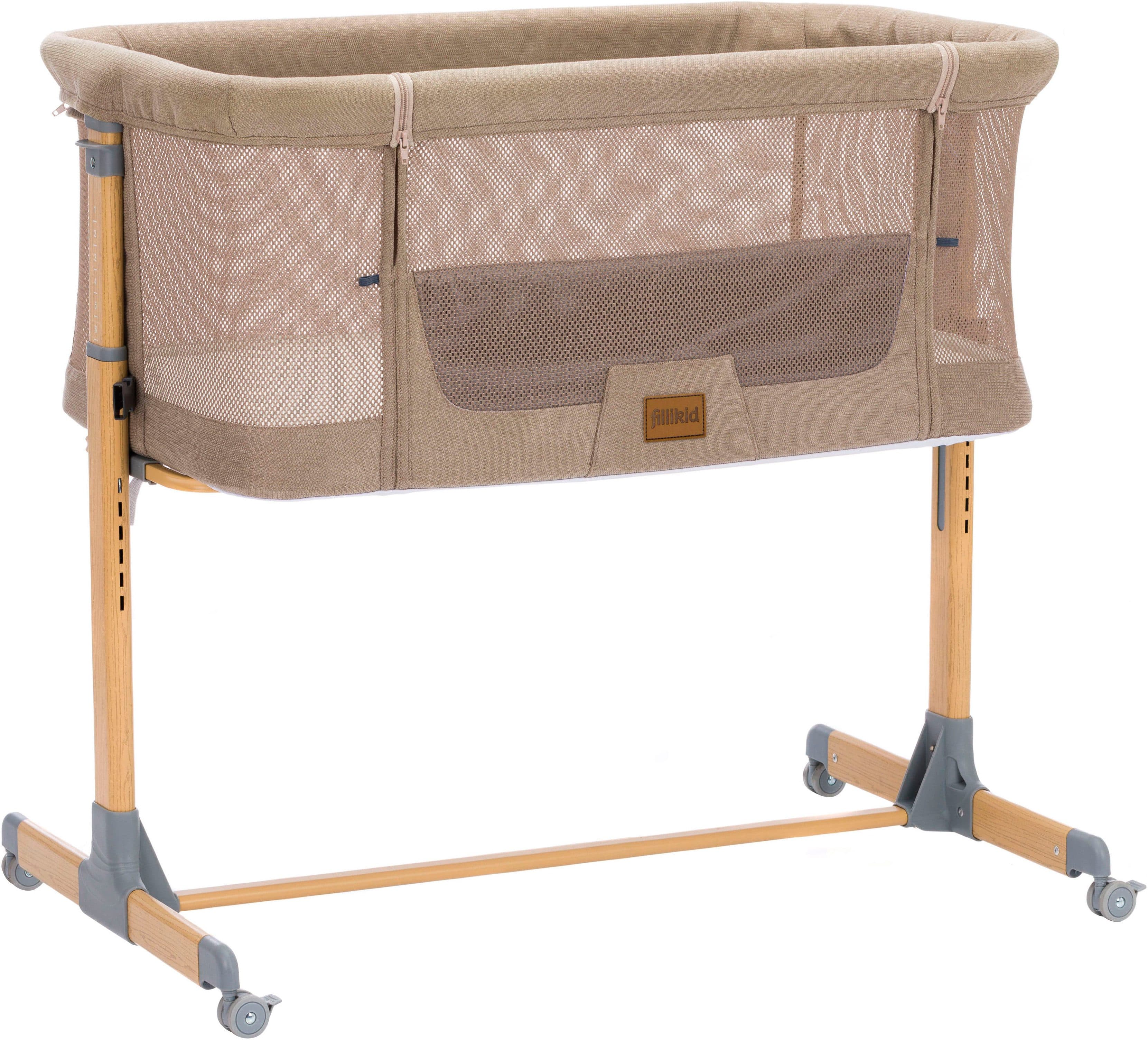 Fillikid Beistellbett Air | Braun
