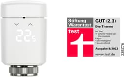 EVE Heizkörperthermostat Thermo (Matter) | Weiß