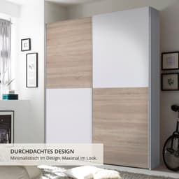 Schlafkontor Schwebetürenschrank Time | Holztöne