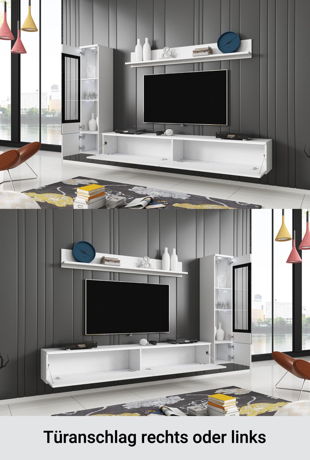 Home affaire Wohnwand VERA I | Braun