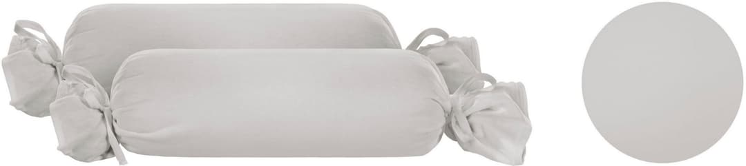 Biberna Nackenrollenbezug Michi | Grau