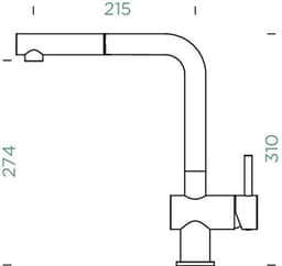 Schock Küchenarmatur EPOS | Silber