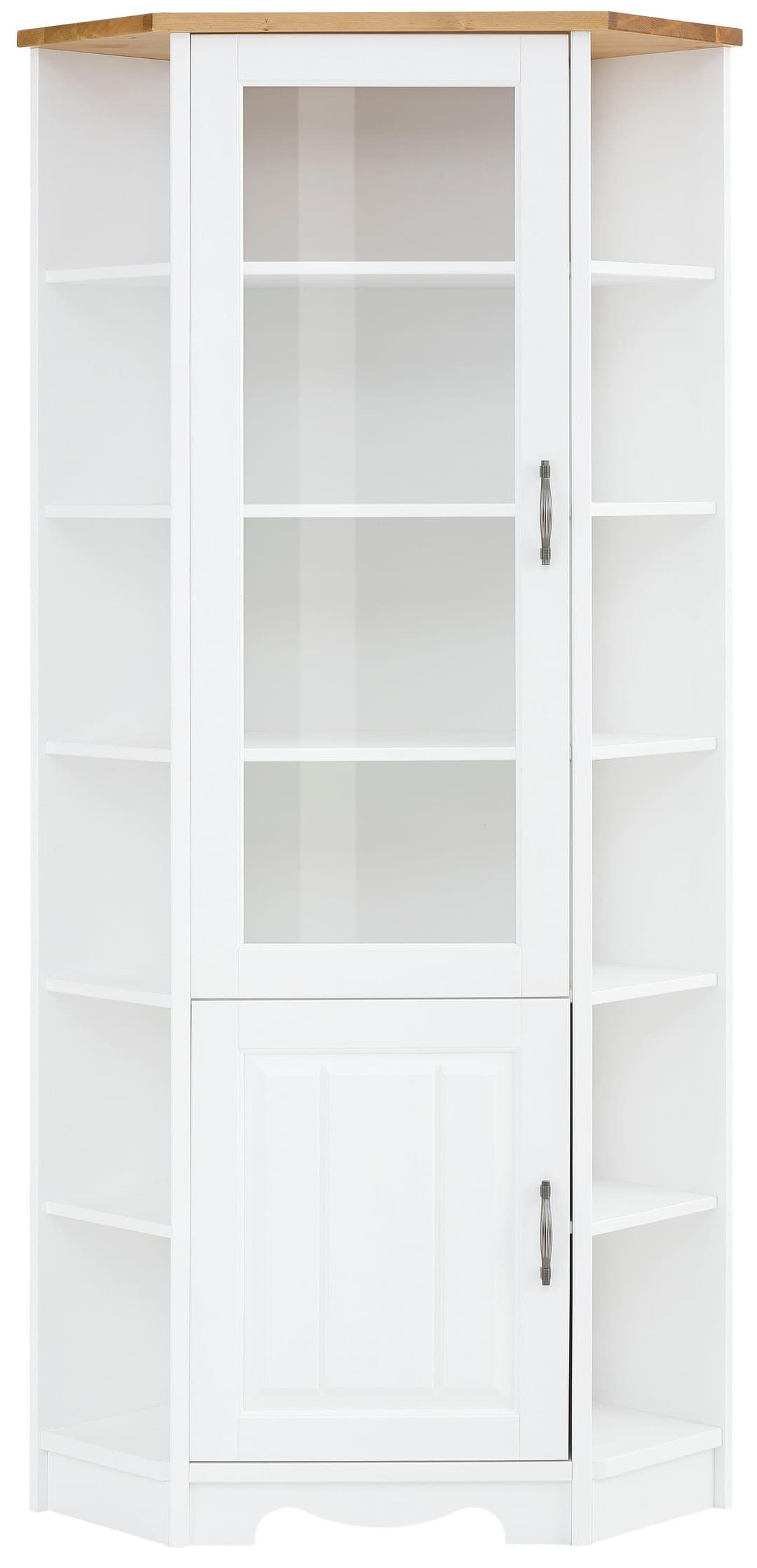 OTTO home Eckvitrine Trinidad | Weiß