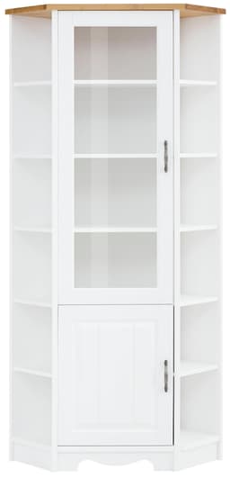 OTTO home Eckvitrine Trinidad | Weiß