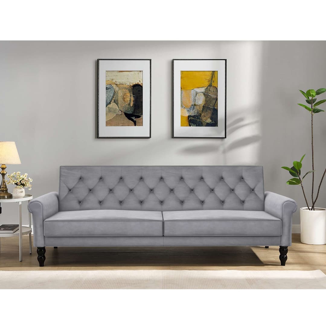 Dorel Home Schlafsofa Tyne | Grau