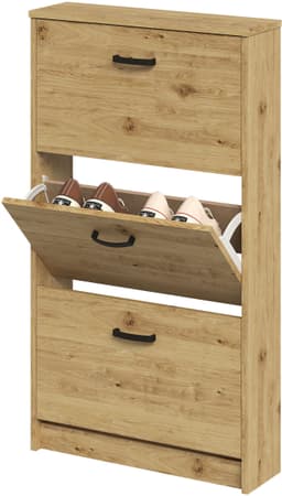 FMD Schuhschrank Step 3 | Holztöne