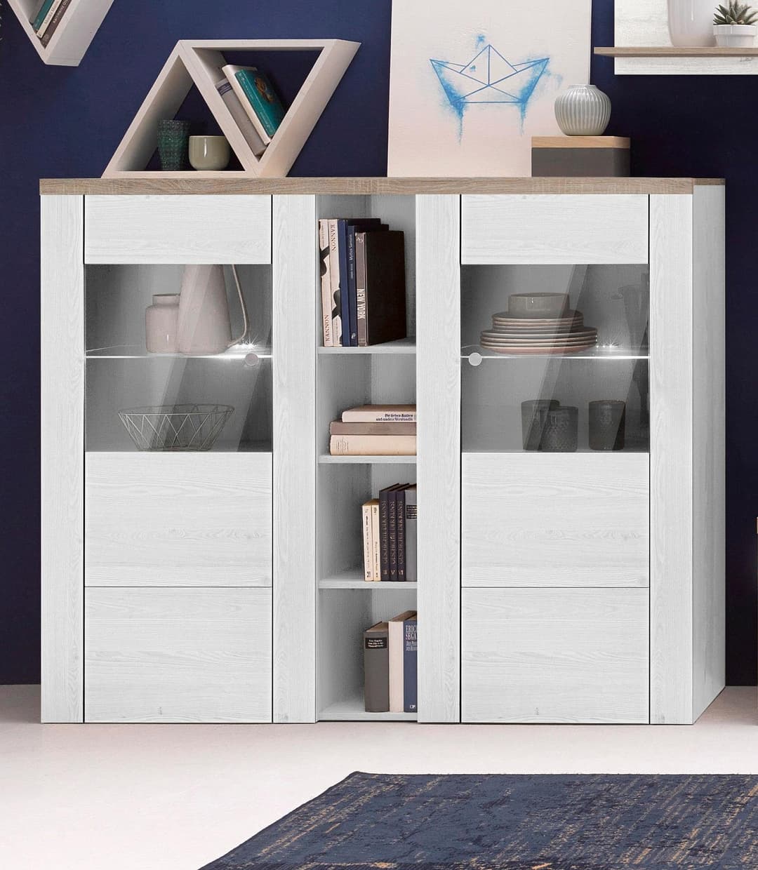 OTTO home Highboard Larona | Holztöne