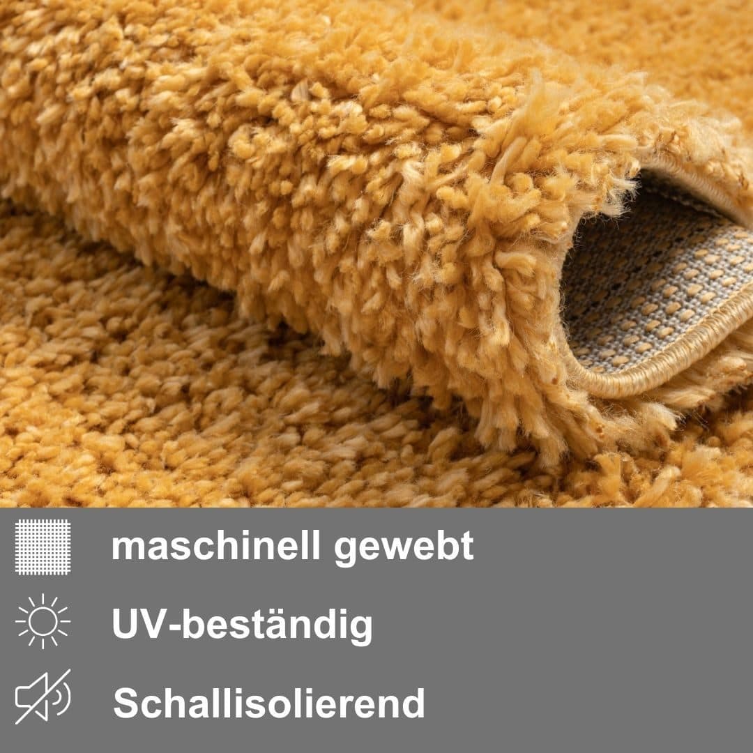 Myflair Möbel & Accessoires My Shaggy | Gelb